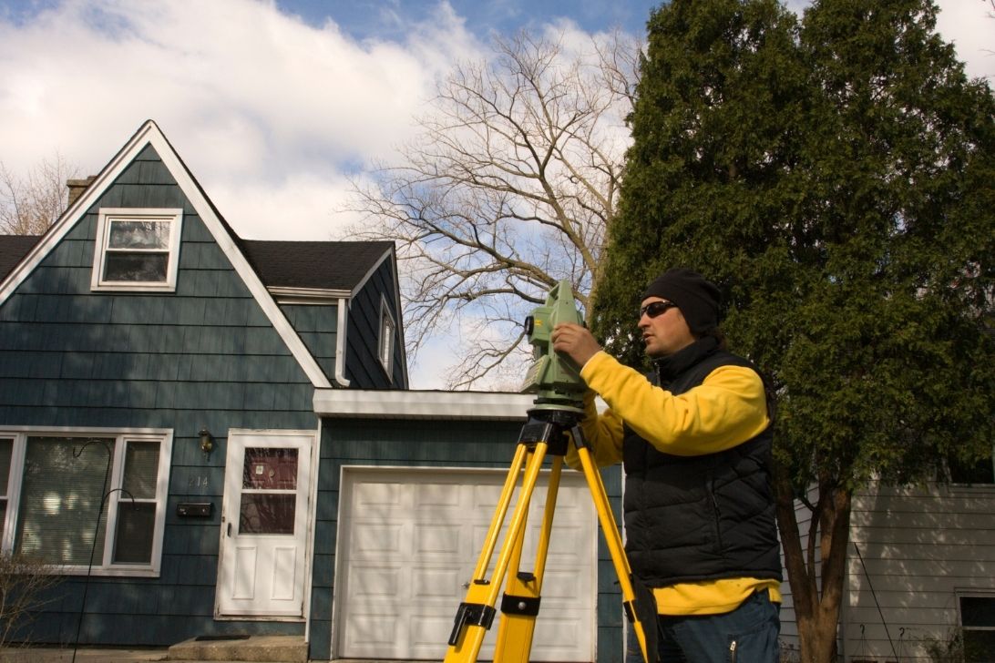 A land survey is usually paid for by the buyer