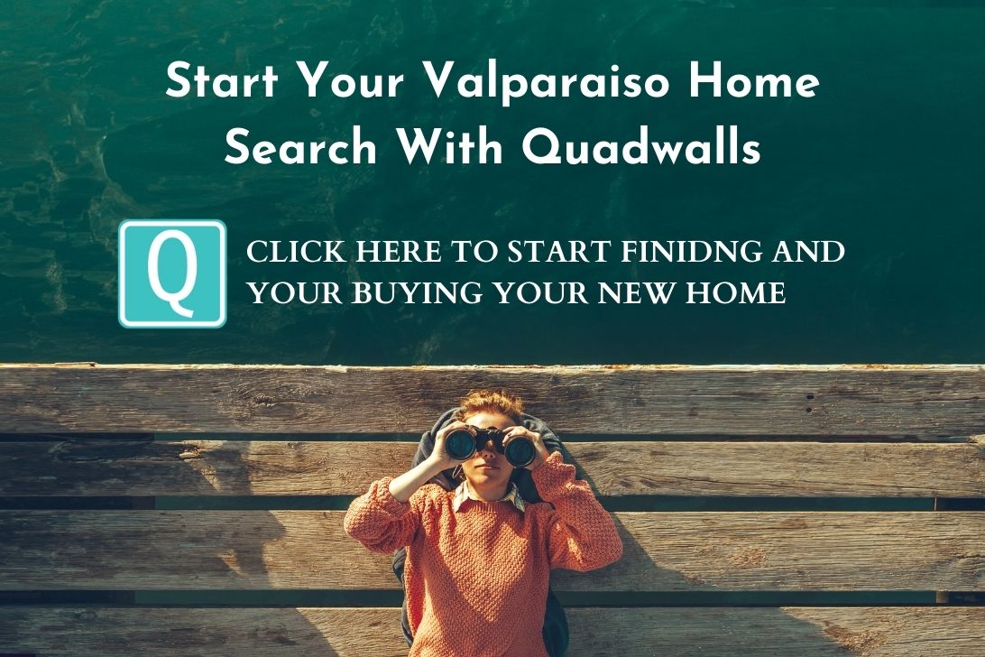 Homebuyers can search for houses for sale in Valparaiso with Quadwalls