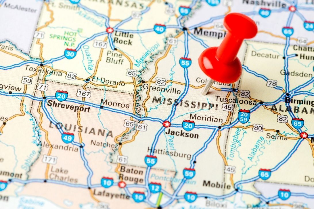 Mississippi is a cheap state to live USA