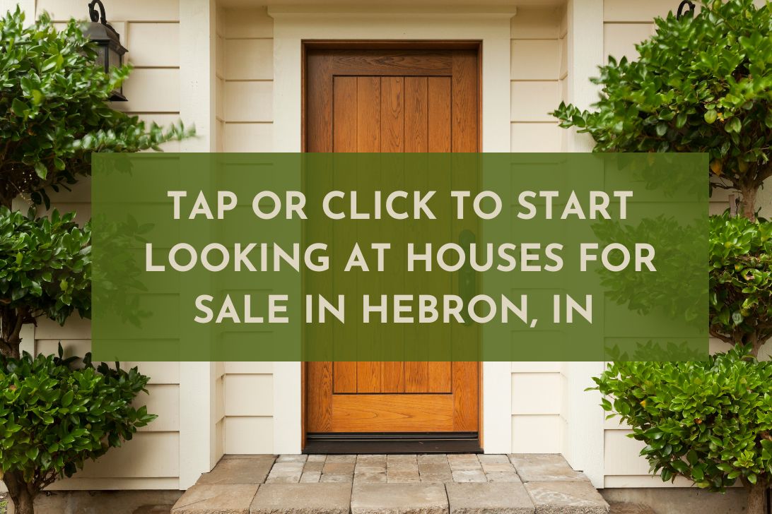 Homebuyers can start searching for houses for sale in Hebron IN at Quadwalls.com